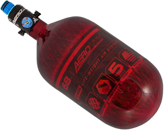 HK Army Compressed Air Tank - Aerolite Carbon Fiber w/ Pro Reg - 68/4500 - Image 3