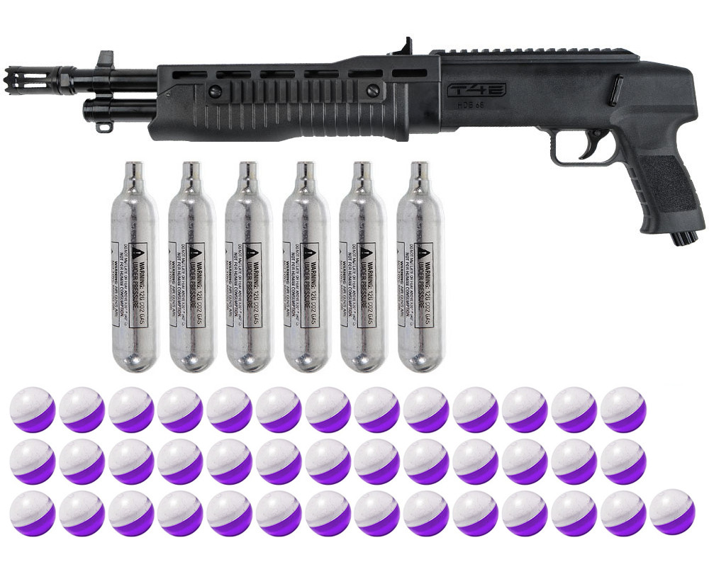 T4E Gun Kit Home Defense 3 w/ PepperBalls – .68 Cal HDB Shotgun