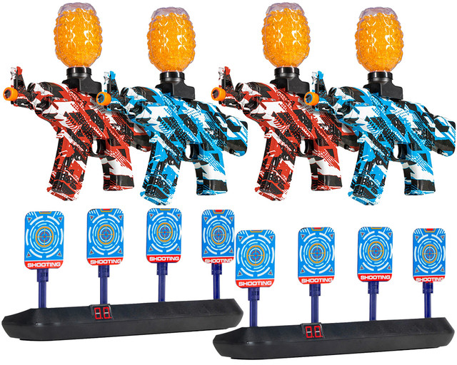 "Unleash your precision and style with the GELSTRIKE Apex AK Rapid Blaster – where performance meets vibrant design!"