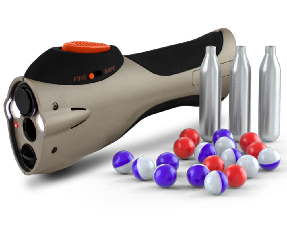 "Stay safe on the go with the PepperBall® LifeLite Mobile Defense Kit—your compact solution for personal protection!"